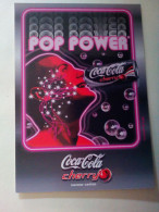 Carte Postale Coca-cola Cherry, Pop Power - Werbepostkarten