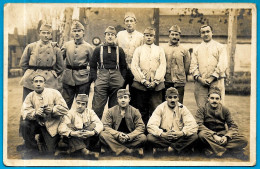 CPA CARTE-PHOTO ALCANTARA 41 ROMORANTIN - Groupe De Militaires, Soldats, MILITARIA - Romorantin