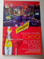 Carte Postale Schweppes, Tokyo Bloody Tonic - Publicité