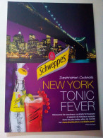 Carte Postale Schweppes, New York Tonic Fever - Publicité