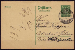 Haynau/Schlesien Chojnów Fragekarte Ganzsache 1925(d046 - Other & Unclassified