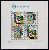 Portugal 1981 EUROPA CEPT Block 32 ** Postfrisch  (d295 - Sonstige & Ohne Zuordnung