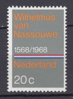 Niederlande  Mi. 901 Postfrisch 400 Jahre Nationalhymne 1968 (80062 - Altri & Non Classificati