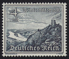 DR Drittes Reich 4 Pfennig 1939 Mi. 731 WHW Drachenfels Mi 9,00 € (20075 - Sonstige & Ohne Zuordnung
