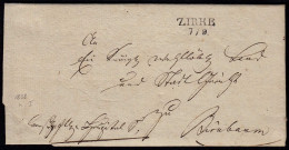 Preussen 1838 Brief ZIRKE (Posen) Nach BIRNBAUM M.Inhalt  (23459 - Autres & Non Classés