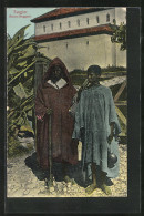 CPA Tangier, Moors Beggars, Afrikanische Bettler  - Non Classés