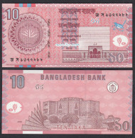 BANGLADESCH - BANGLADESH - 10 Taka Banknote 2006 UNC (1) Pick 39     (28557 - Autres - Asie