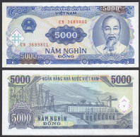 VIETNAM - 5000 Dong Banknote Pick 108 UNC (1)   (29709 - Autres - Asie