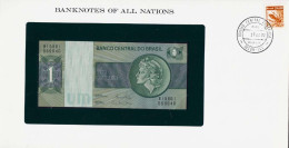 BRASILIEN - BRAZIL 1 Cruzeiro (1980) Pick 191Ac UNC Banknotes Of All Nations UNC - Other - America