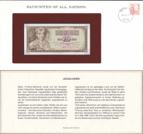 Jugoslawien - Yugoslavia 20 Dinara Banknotes Of All Nations 1968 Pick 82c UNC - Joegoslavië