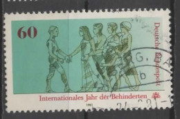 ALLEMAGNE FEDERALE N° 915 O Y&T 198Année Internationale Des Personnes Handicapés - Used Stamps