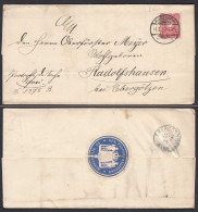 1889 Hildesheim Brief Nach Radolfshausen Bei Ebergötzen Mit Inhalt   (32172 - Other & Unclassified