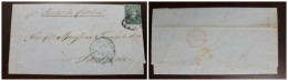 O) CUBA, ISABEL LA  CATOLICA, FILIGREE - TIES, STEAM BOAT, SPANISH COLONY, QUEEN  ISABELLA II,  CIRCULATED TO SANTANDER - Other & Unclassified