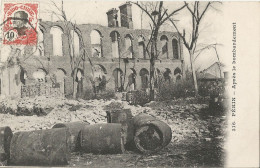 CHINA - PEKIN - APRES LE BOMBARDEMENT - AFTER THE BOMBING - FRENCH SEA POST 1910 - Cina