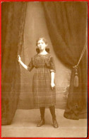 CPA CARTE PHOTO - JEUNE FILLE ... - Other & Unclassified