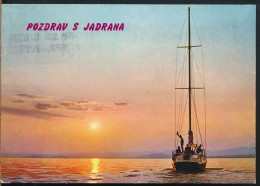°°° 31160 - CROAZIA - POZDRAV S JADRANA - 1974 With Stamps °°° - Croatia