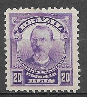 Brasil 1906 RHM 137 Alegorias Republicanas - Benjamim Constant - Oblitérés