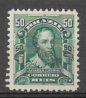 Brasil 1906 RHM 138 Alegorias Republicanas - Pedro Álvares Cabral - Oblitérés