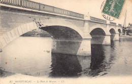 77 - MONTEREAU - Le Pont De Moscou. - Montereau