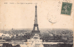 75 - PARIS - Tour Eiffel Et Vue Générale - Eiffeltoren