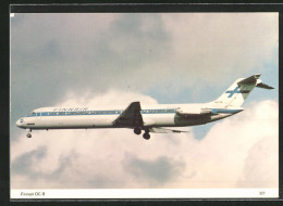 AK Flugzeug DC-9 über Den Wolken, Finnair  - 1946-....: Ere Moderne