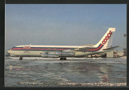 AK Flugzeug Boeing 720 023B Vor Dem Start, Maof Airlines  - 1946-....: Ere Moderne