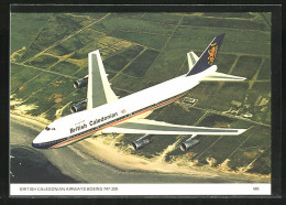 AK Flugzeug British Caledonian Airways Boeing 747-200 In Der Luft  - 1946-....: Modern Tijdperk