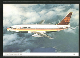 AK Boeing 737-200 über Den Wolken, Flugzeug Der Orion Airways  - 1946-....: Era Moderna