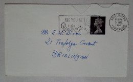 Grande-Bretagne - Enveloppe Circulée Avec Timbre De La Reine Elizabeth II (1967) - Gebraucht