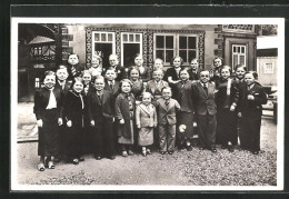 AK Paris, Exposition Internationale 1937, Royaume De Lilliput, Gruppenbild Liliputaner  - Other & Unclassified