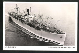 AK Handelsschiff S. S. Sarangan In Ruhigen Gewässern, Koninklijke Rotterdamsche Lloyd  - Koopvaardij
