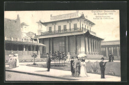 AK Bruxelles, Exposition Universelle 1910, Pavillon De L`Indo-Chine, Ausstellung  - Ausstellungen