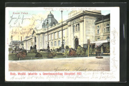 AK Düsseldorf, Rhein. Westfäl. Industrie- U. Gewerbeausstellung 1902, Kunstpalast  - Exhibitions