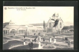 AK Bruxelles, Exposition Universelle 1910, Section Allemande, Ausstellung  - Exhibitions