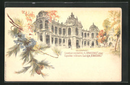 AK Budapest, Exposition Millénaire, Cour Style Renaissance, Ausstellung  - Expositions
