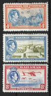 BAHAMAS....KING GEORGE VI..(1936-52..).." 1938.."......SG158-60...SET OF 3.... MH.... - 1859-1963 Colonia Britannica