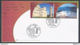 2002 Onu Ginevra "Unesco Patrimonio Mondiale Italia" Emissione Congiunta N° 268 - Gemeinschaftsausgaben