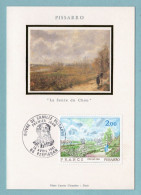 Carte Maximum 1981 - Camille Pissarro - La Sente Du Chou - YT 2136 - 66 Perpignan - 1980-1989