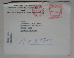 Pérou - Enveloppe Aérienne à En-tête Du Ministère De La Santé (1974) - Pérou