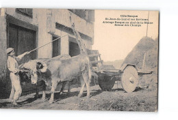 SAINT JEAN DE LUZ Et Ses Environs - Attelage Basque Au Pied De La Rhune - Retour Des Champs - Très Bon état - Autres & Non Classés