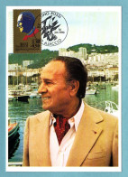 Carte Maximum 1990 - Grands Noms De La Chanson Française - Tino Rossi - YT 2651 - 20 Ajaccio - 1990-1999