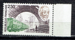 Hommage à Fulgence Bienvenue, Créateur Du Métro De Paris - Unused Stamps