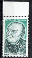 10ème Anniversaire De La Mort De Raoul Follereau, "père" Des Lépreux - Unused Stamps