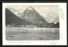 AK Pertisau /Achensee, Autograph Von Prinz Alfons Von Bayern  - Autres & Non Classés