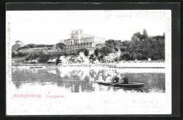 AK Aschaffenburg, Blick Zum Pompejanum  - Aschaffenburg