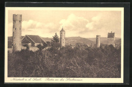 AK Neustadt A. D. Saale, Partie An Der Stadtmauer  - Sonstige & Ohne Zuordnung