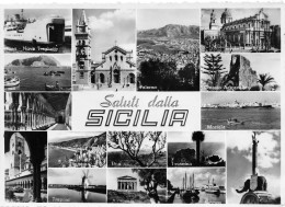 CPSM Saluti Dalla Sicilia-Multivues       L2957 - Other & Unclassified