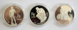 Enchère FLASH : 3 Monnaies Françaises En ARGENT - Qualité FDC - Kiloware - Münzen