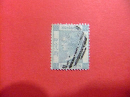42 HONG KONG 1863 - 1877 / REINE VICTORIA / YVERT 9 FU Filigrane CC Dent.14 - Used Stamps