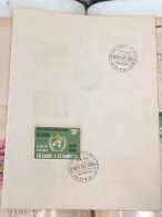 SOUTH VIET NAM STAMPS F D C- On Certified Paper (7-4-1968(20e Ons)1pcs Good Quality - Viêt-Nam